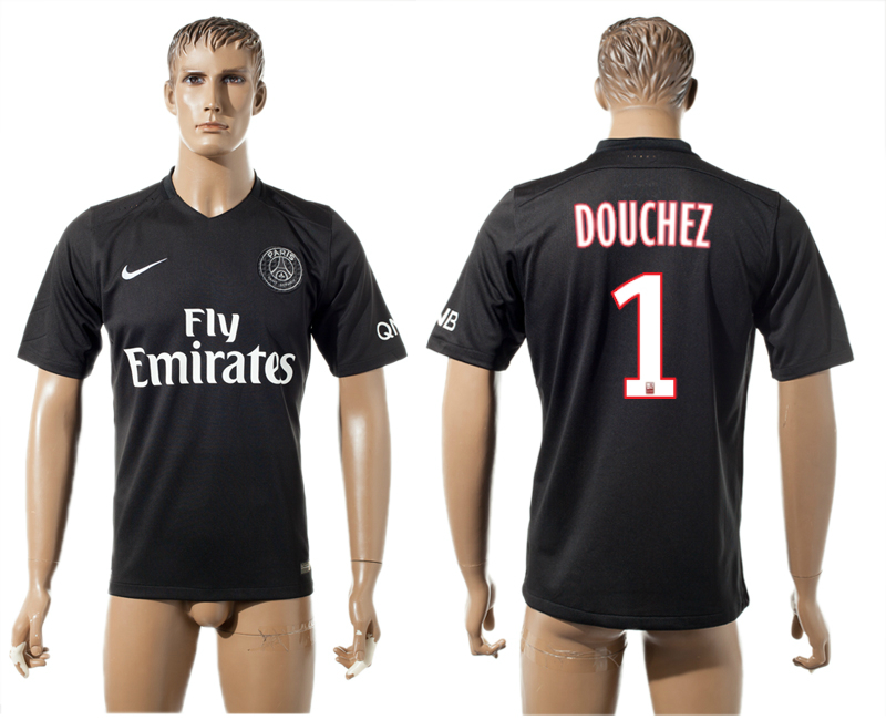 2015-16 Paris Saint-Germain 1 DOUCHEZ Trainning Thailand Jersey