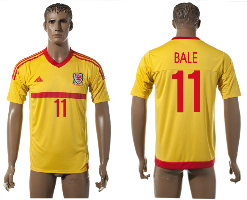2015-16 Wales 11 BALE Away Thailand Jersey