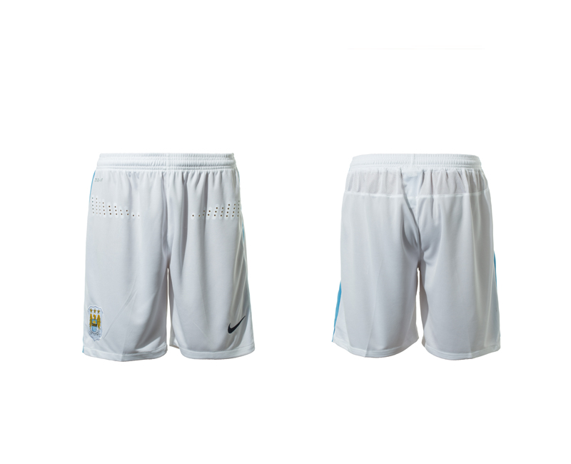 2015-16 Manchester City Home Shorts - Click Image to Close