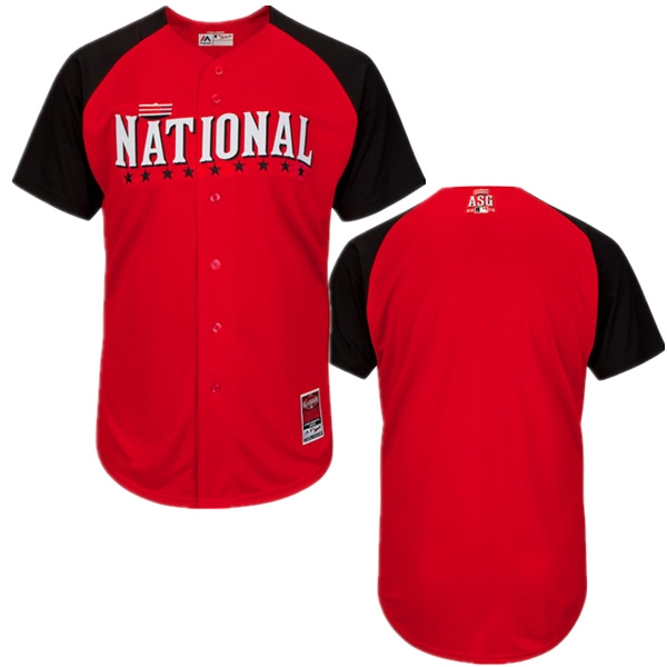 National League Blank Red 2015 All Star Jersey