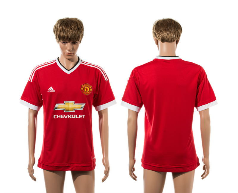 2015-16 Manchester United Home Thailand Jersey