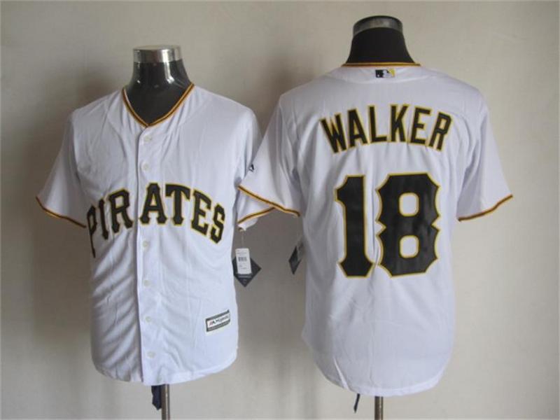Pirates 18 Neil Walker White New Cool Base Jersey