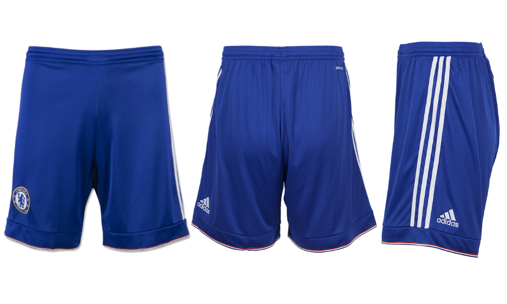 2015-16 Chelsea Home Shorts - Click Image to Close