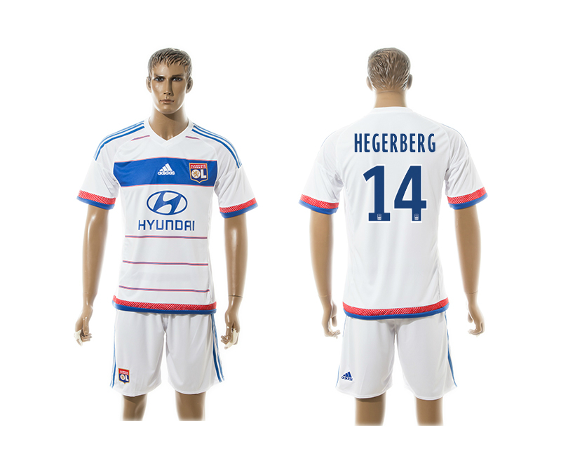 2015-16 Lyon 14 HEGERBERG Home Jersey 2015-16 Lyon 14 HEGERBERG Home Jersey