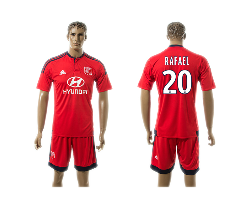 2015-16 Lyon 20 RAFAEL Away Jersey
