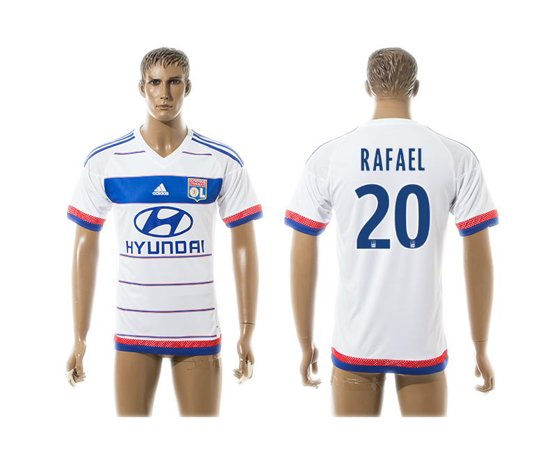 2015-16 Lyon 20 RAFAEL Home Thailand Jersey