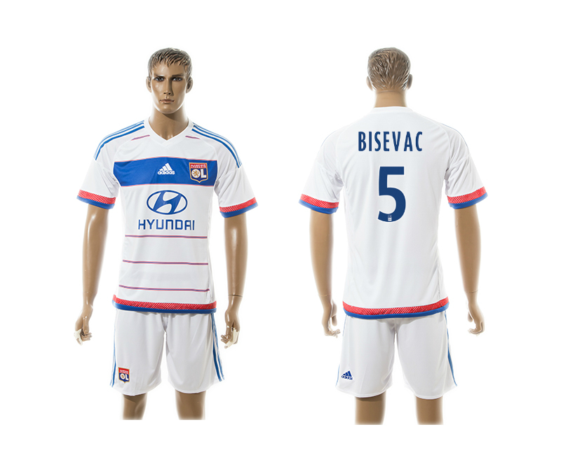 2015-16 Lyon 5 BISEVAC Home Jersey