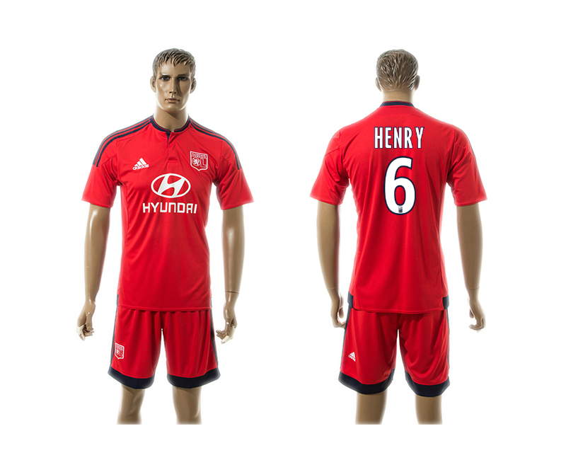 2015-16 Lyon 6 HENRY Away Jersey