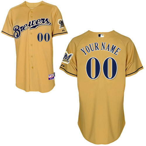 Brewers Gold Customized Men Cool Base Jersey