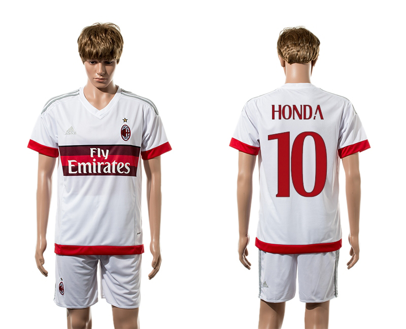 2015-16 AC Milan 10 HONDA Away Jersey