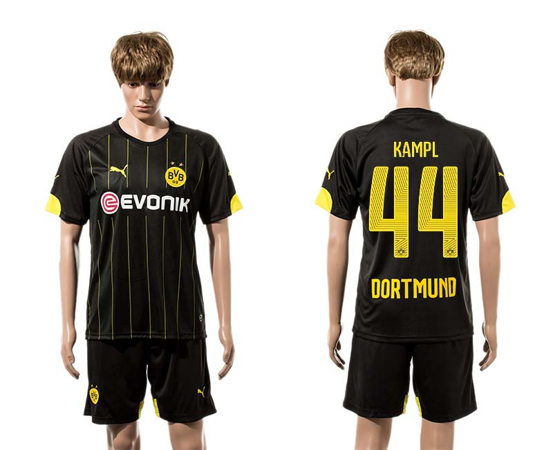 2015-16 Dortmund 44 KAMPL Away Jersey