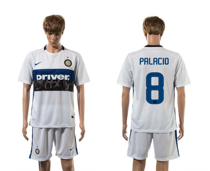 2015-16 Inter Milan 8 PALACIO Away Jersey