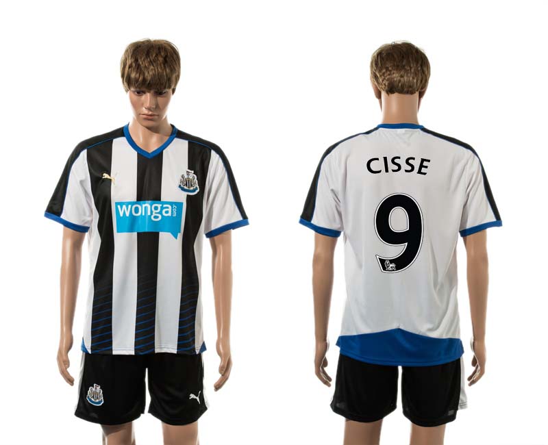 2015-16 Newcastle United 9 CISSE Home Jersey