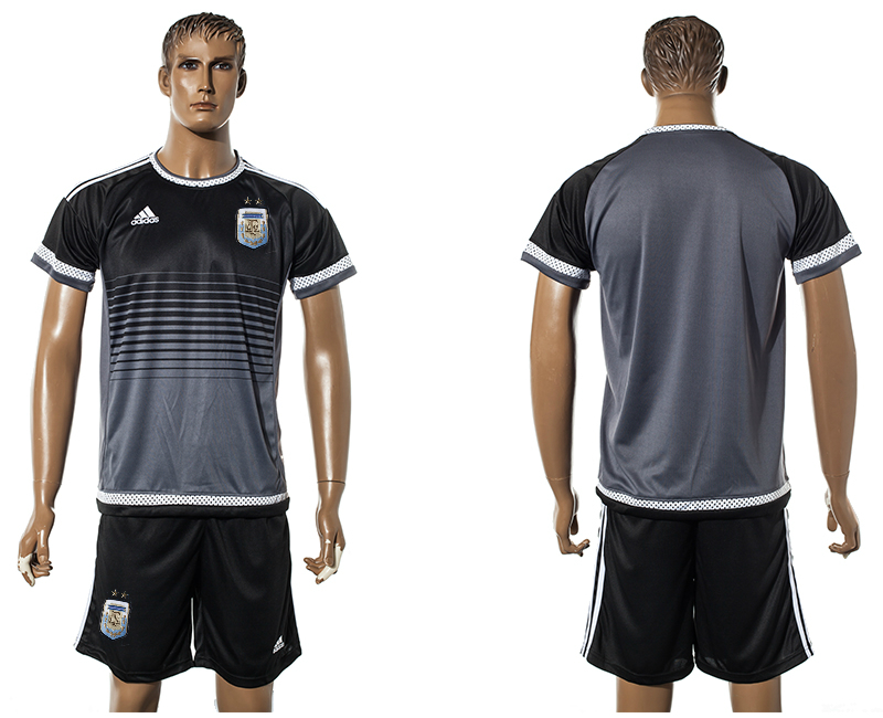 2015-16 Argentina Black Training Jersey