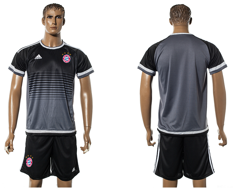 2015-16 Bayern Munchen Black Training Jersey