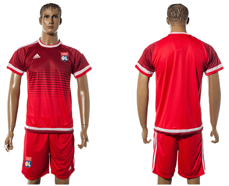 2015-16 Lyon Red Training Jersey