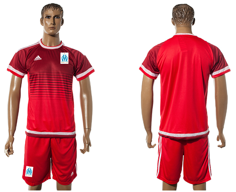 2015-16 Marseille Red Training Jersey