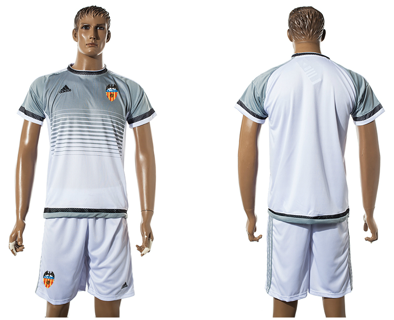2015-16 Valencia White Training Jersey