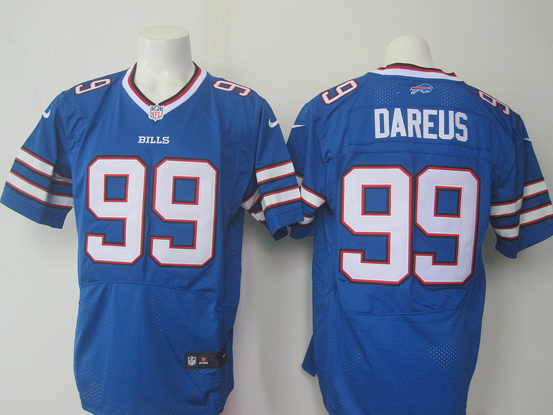Nike Bills 99 Marcell Dareus Blue Elite Jersey
