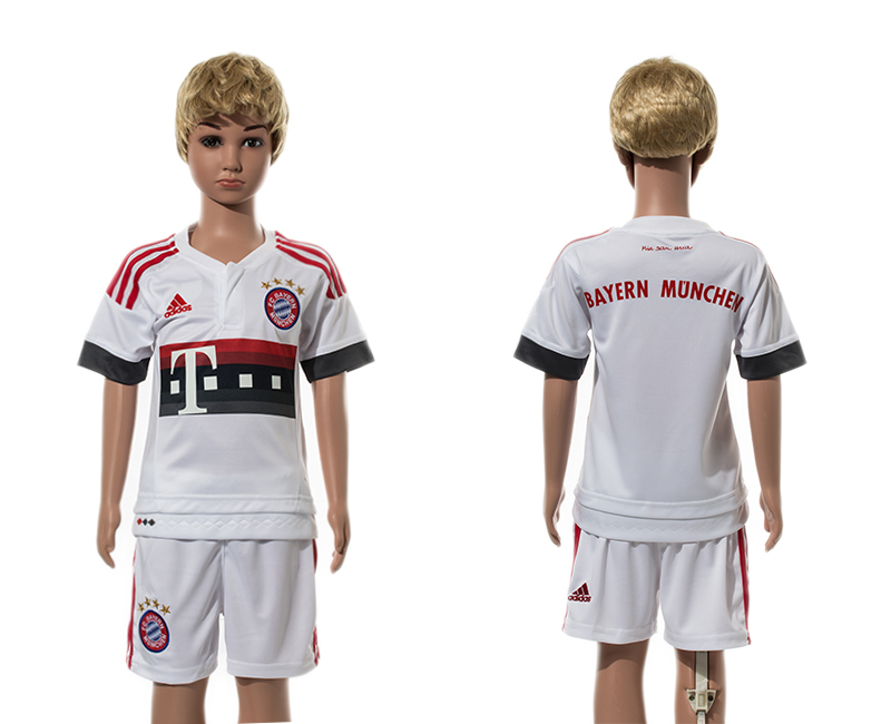 2015-16 Bayern Munchen Away Youth Jersey