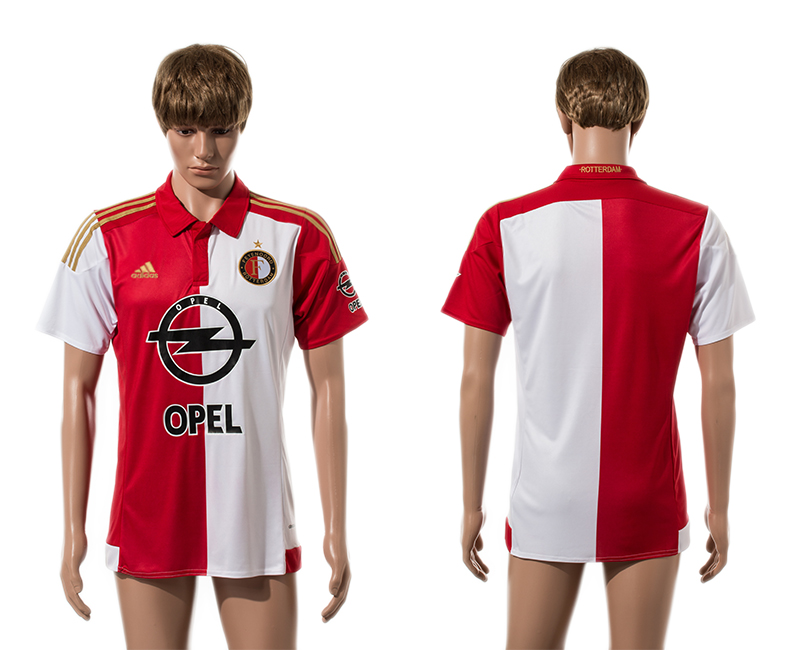 2015-16 Feyenoord Home Thailand Jersey