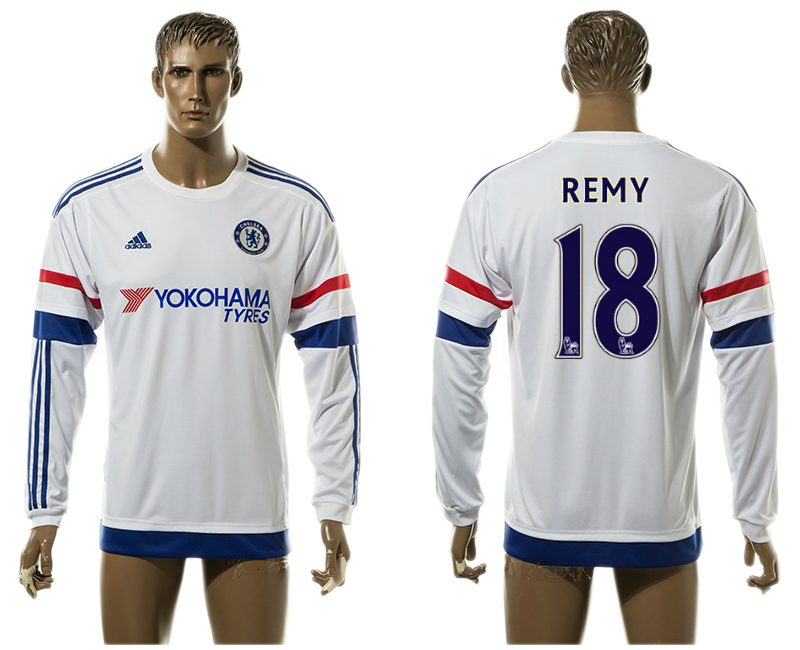 2015-16 Chelsea 18 REMY Away Long Sleeve Thailand Jersey