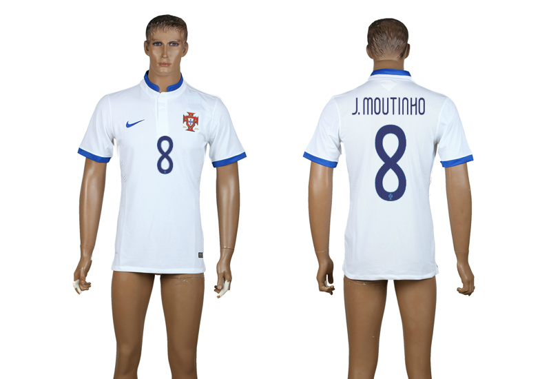 2016-17 Portugal 8 J.MOUTINHO Away Thailand Jersey 2016-17 Portugal 8 J.MOUTINHO Away Thailand Jersey