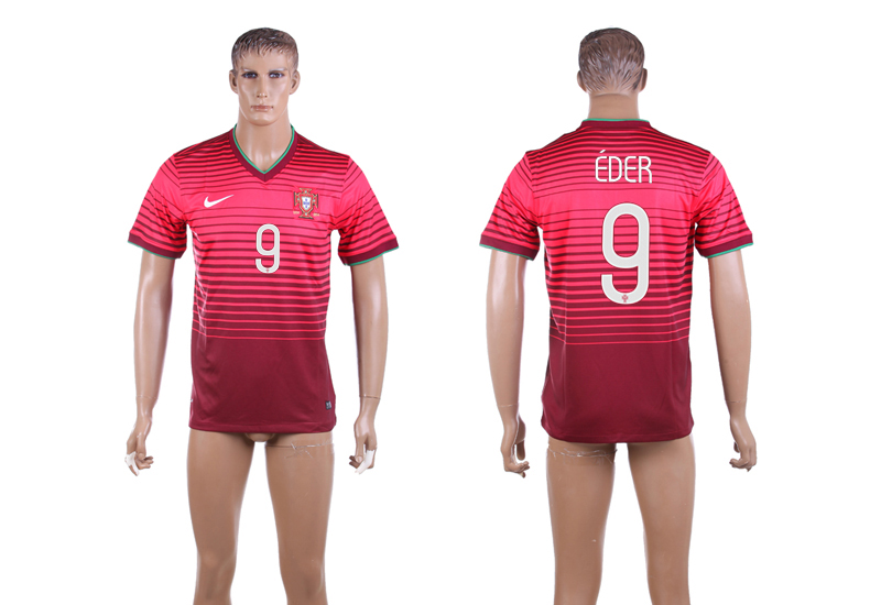 2016-17 Portugal 9 EDER Home Thailand Jersey 2016-17 Portugal 9 EDER Home Thailand Jersey
