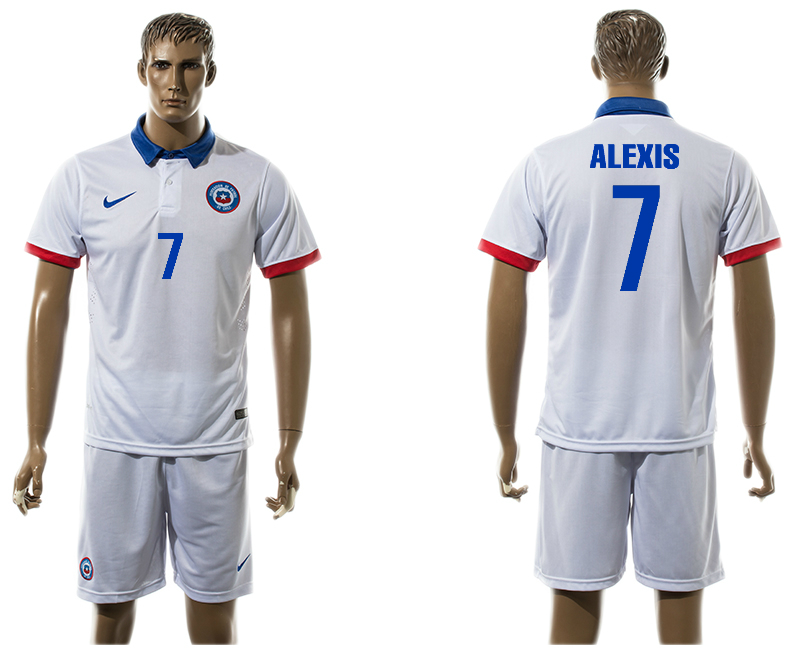 2016-17 Chile 7 ALEXIS Away Jersey