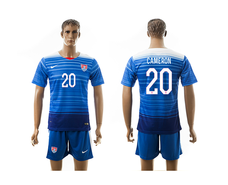 2016-17 USA 20 CAMERON Away Jersey 2016-17 USA 20 CAMERON Away Jersey