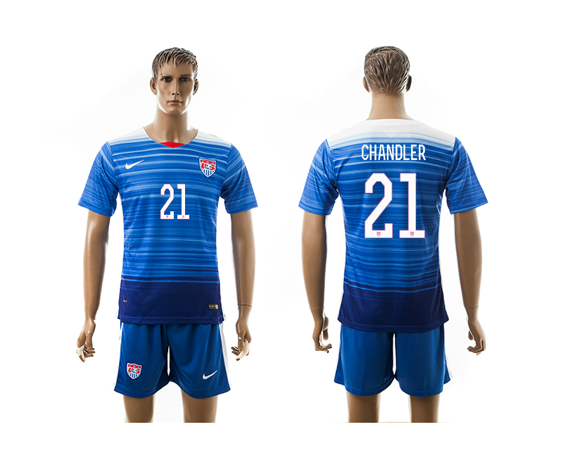 2016-17 USA 21 CHANDLER Away Jersey