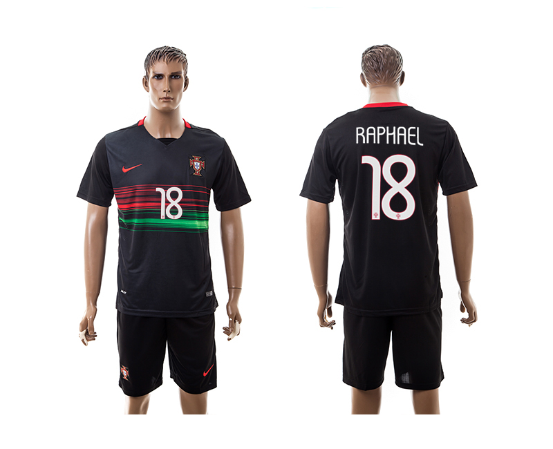 Portugal 18 RAPHAEL Away UEFA Euro 2016 Jersey