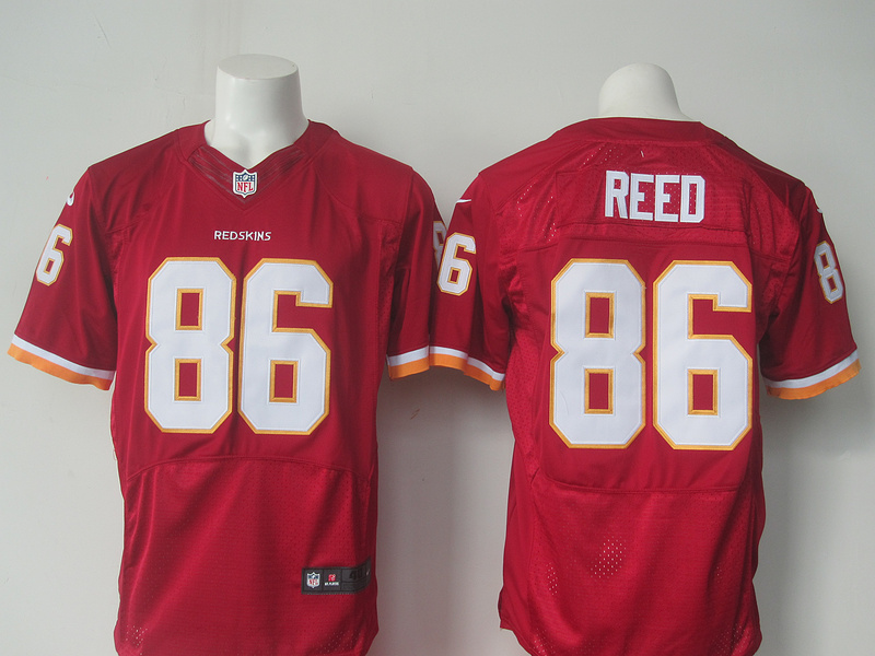 Nike Redskins 86 Jordan Reed Red Elite Jersey
