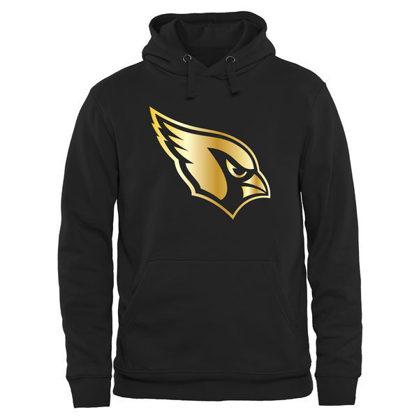 NIke Cardinals Black Pro Line Gold Collection Pullover Hoodie