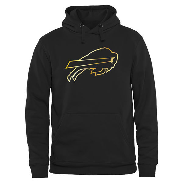 Nike Bills Black Pro Line Gold Collection Pullover Hoodie