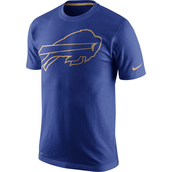 Nike Bills Blue Pro Line Gold Collection Men's T Shirt