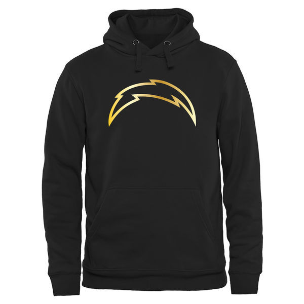 Nike Chargers Black Pro Line Gold Collection Pullover Hoodie
