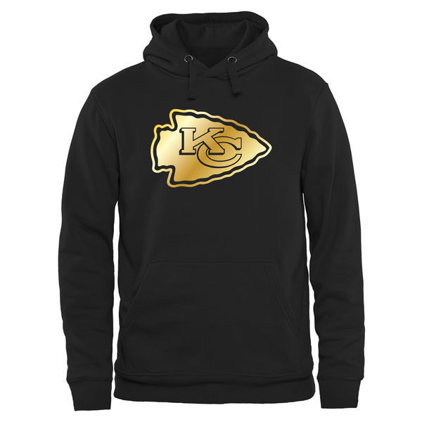 Nike Chiefs Black Pro Line Gold Collection Pullover Hoodie