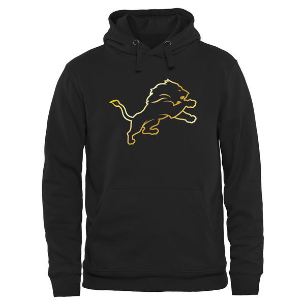 Nike Lions Black Pro Line Gold Collection Pullover Hoodie