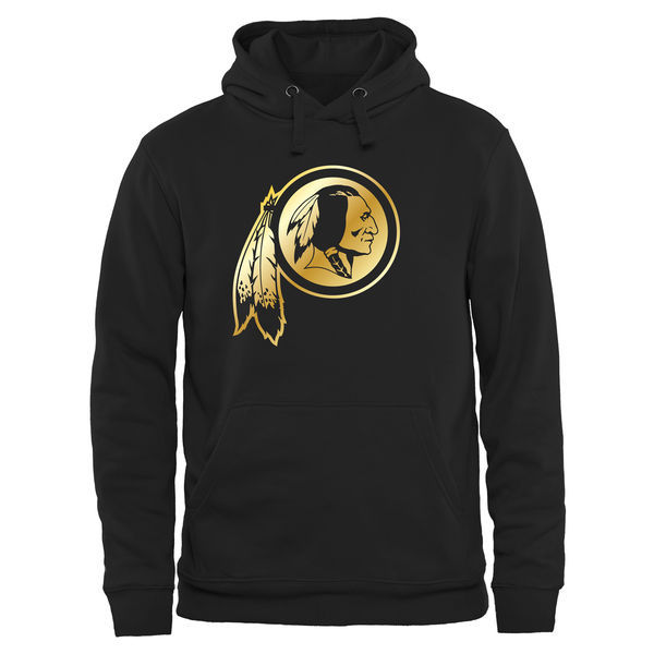Nike Redskins Black Pro Line Gold Collection Pullover Hoodie