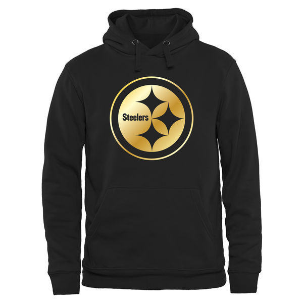 Nike Steelers Black Pro Line Gold Collection Pullover Hoodie