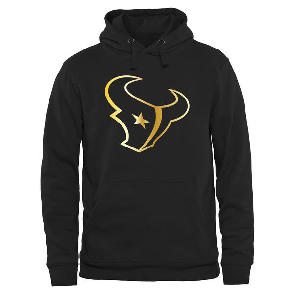 Nike Texans Black Pro Line Gold Collection Pullover Hoodie