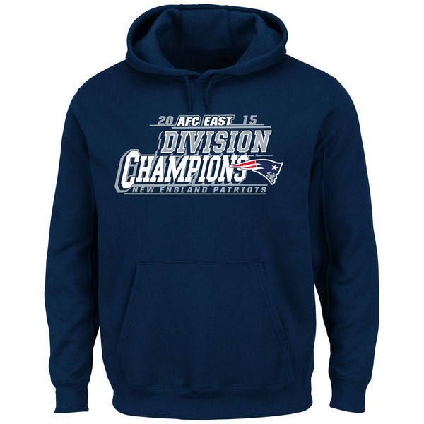 Patriots Navy Blue 2015 AFC East Division Champions Hoodie Patriots Navy Blue 2015 AFC East Division Champions Hoodie