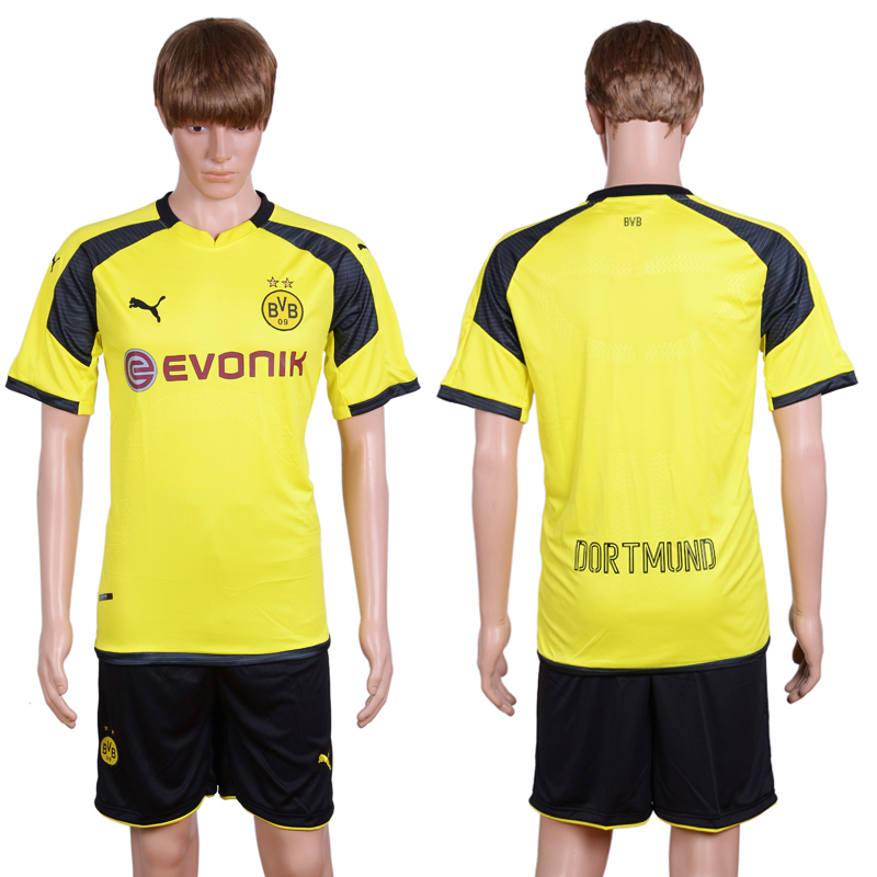 2016-17 Dortmund UEFA Champions League Soccer Jersey