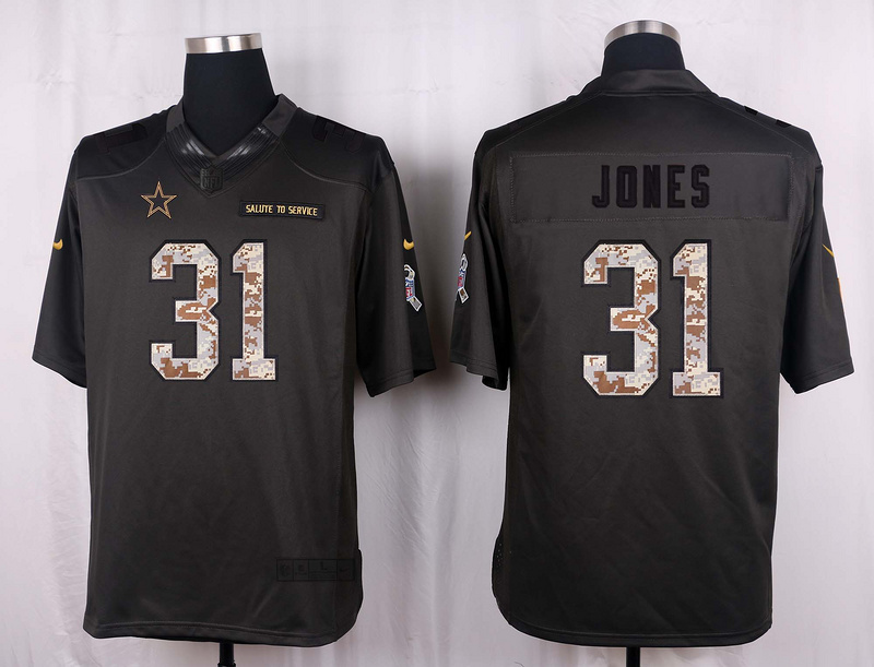 Nike Cowboys 31 Byron Jones Anthracite Salute to Service Limited Jersey Nike Cowboys 31 Byron Jones Anthracite Salute to Service Limited Jersey