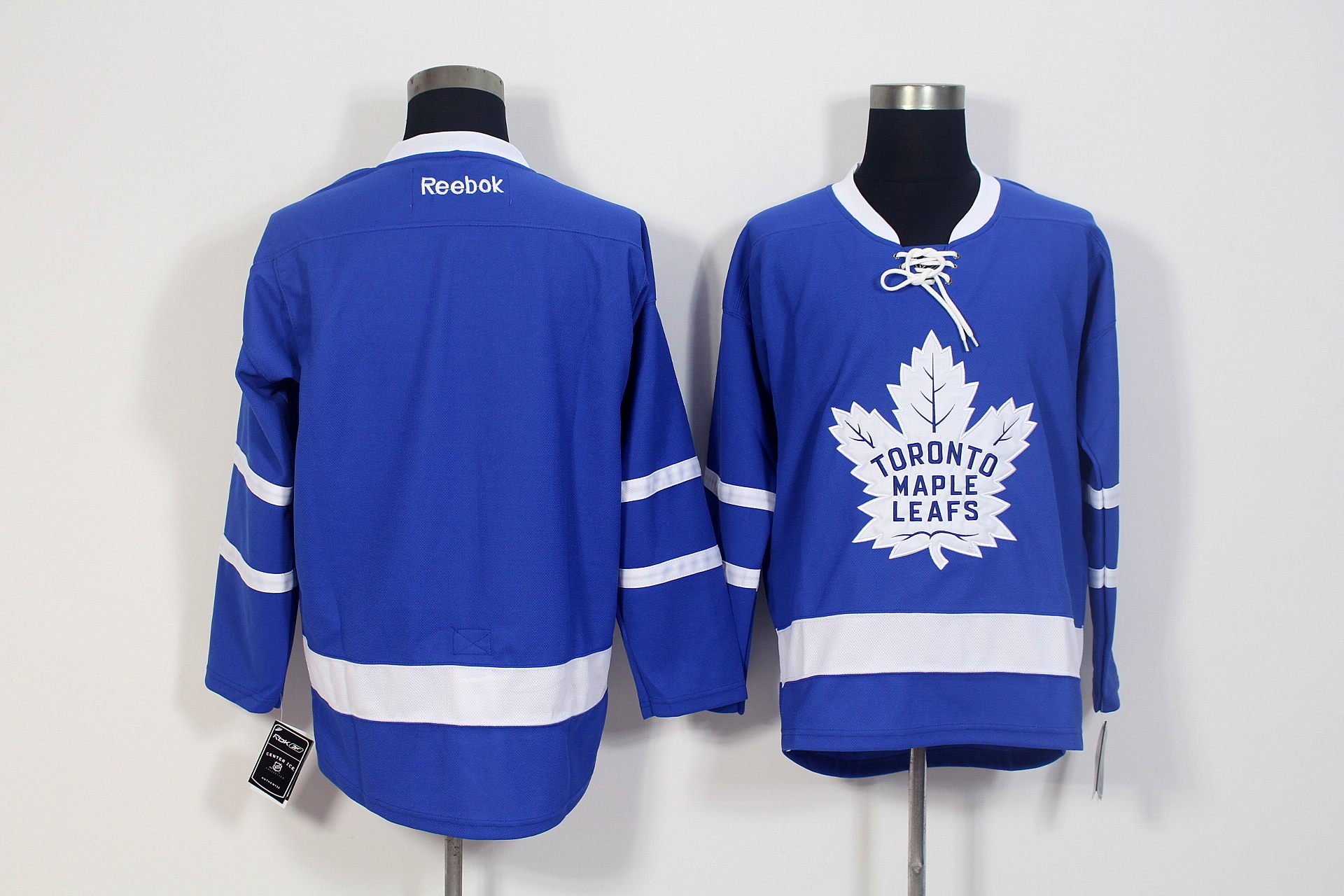 Maple Leafs Blank Royal Blue Home Reebok Jersey