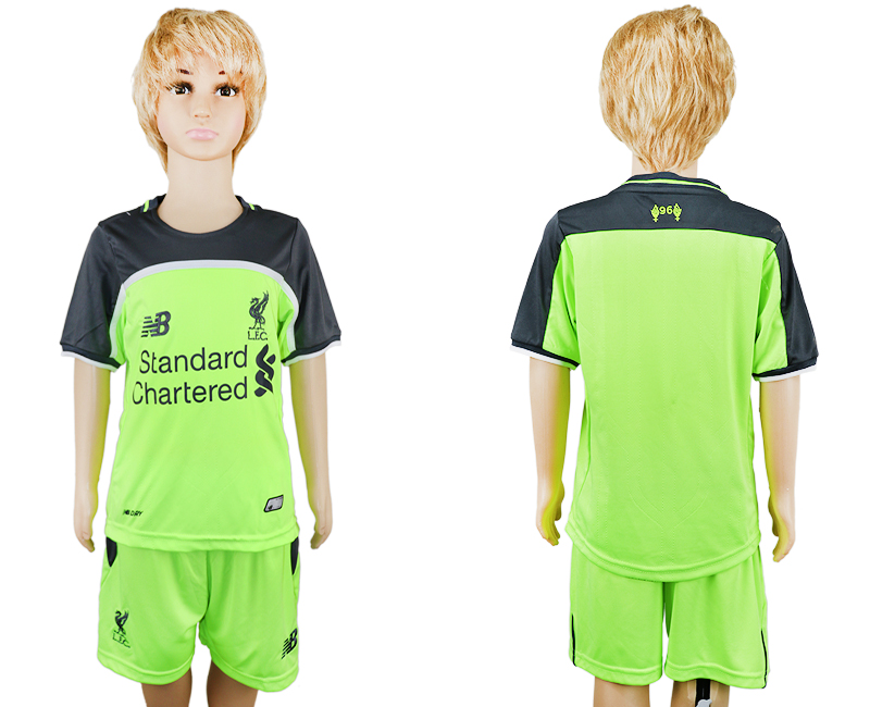 2016-17 Liverpool Third Away Youth Soccer Jersey