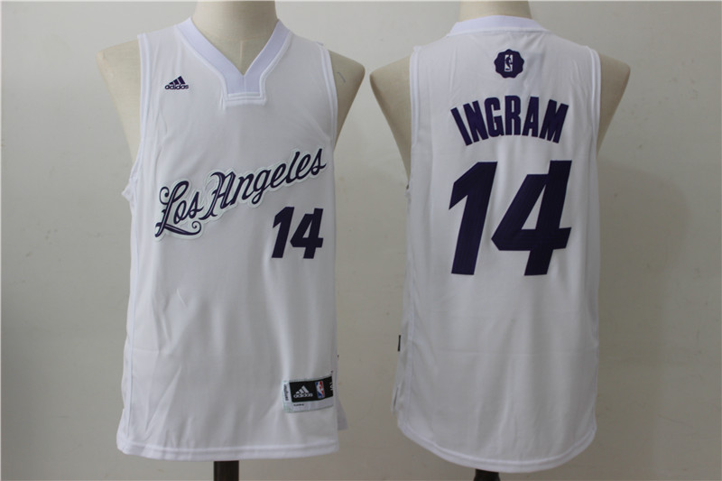 Lakers 14 Brandon Ingram White 2016 Christmas Day Swingman Jersey Lakers 14 Brandon Ingram White 2016 Christmas Day Swingman Jersey
