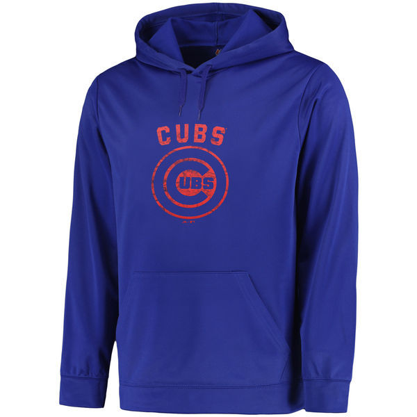Chicago Cubs Bluel Men's Pullover Hoodie