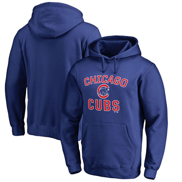 Chicago Cubs Navy Men's Pullover Hoodie8